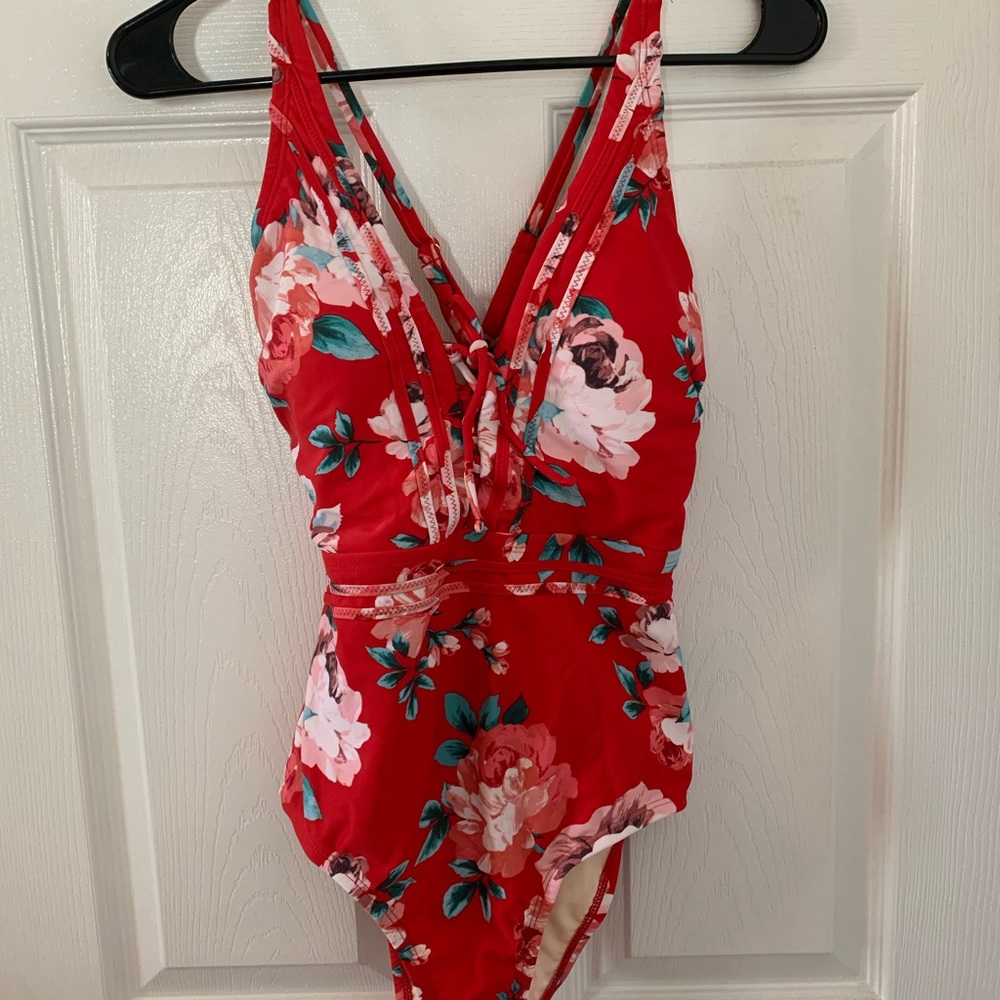Floral one piece